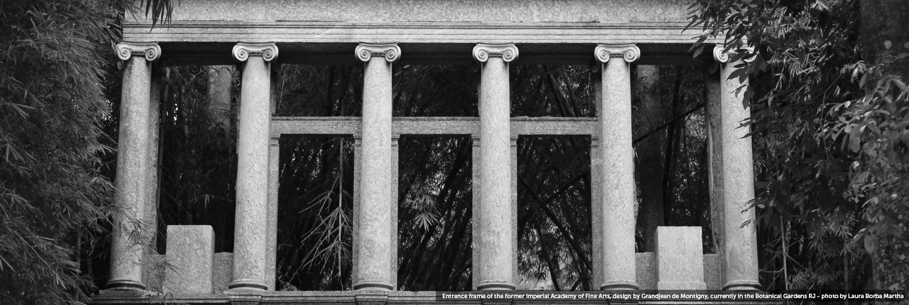 Pórtico da antiga Academia Imperial de Belas Artes